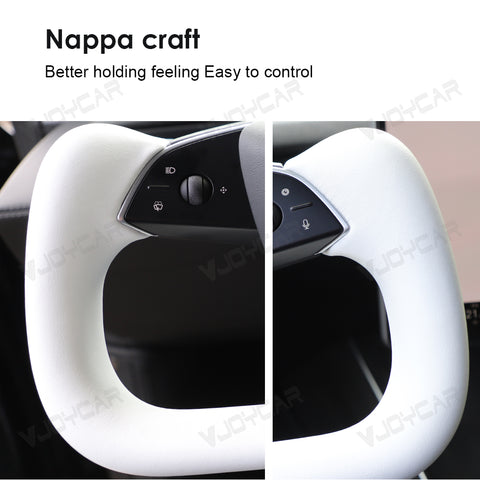 New Gen2 355mm Tesla Yoke Handle for New Model Y Juniper YOKE Heating Steering Wheel Model-X-Style for Tesla Model 3 Highland