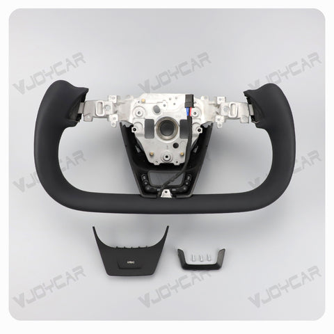 New Tesla Model Y juiper Model 3 highland Yoke Steering Wheel 350mm Front Details