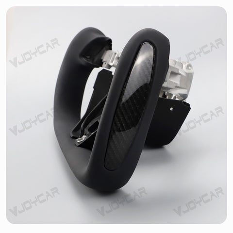 New Tesla Model Y juiper Model 3 highland Yoke Steering Wheel 350mm Side Carbon Fiber Details