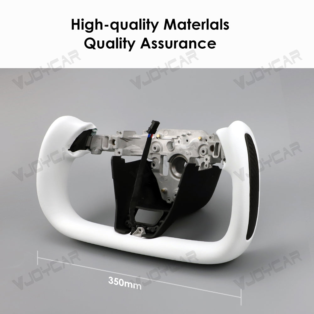 New Tesla Model Y juiper Model 3 highland Yoke Steering Wheel Diameter 350mm