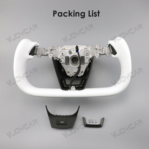 New Tesla Model Y juiper Model 3 highland Yoke Steering Wheel Packing list