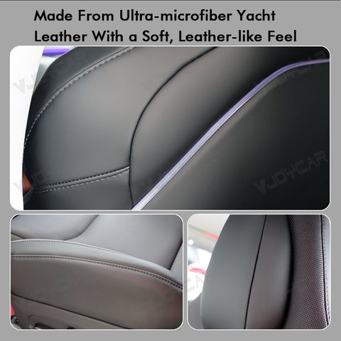 New Model Y 3 X S for Tesla Sports Seats Retrofit Ventilated Fan Pre-install Cushion Foam Heating Cable Italy Alcantara