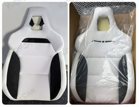 New Model Y 3 X S for Tesla Sports Seats Retrofit Ventilated Fan Pre-install Cushion Foam Heating Cable Italy Alcantara