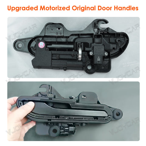 New for Tesla Auto Door Handle Wireless Install Multi-contact Pop Up Keep Original Handles Custom Colors
