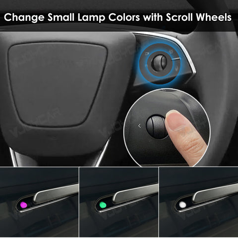 New for Tesla Auto Door Handle Wireless Install Multi-contact Pop Up Keep Original Handles Custom Colors