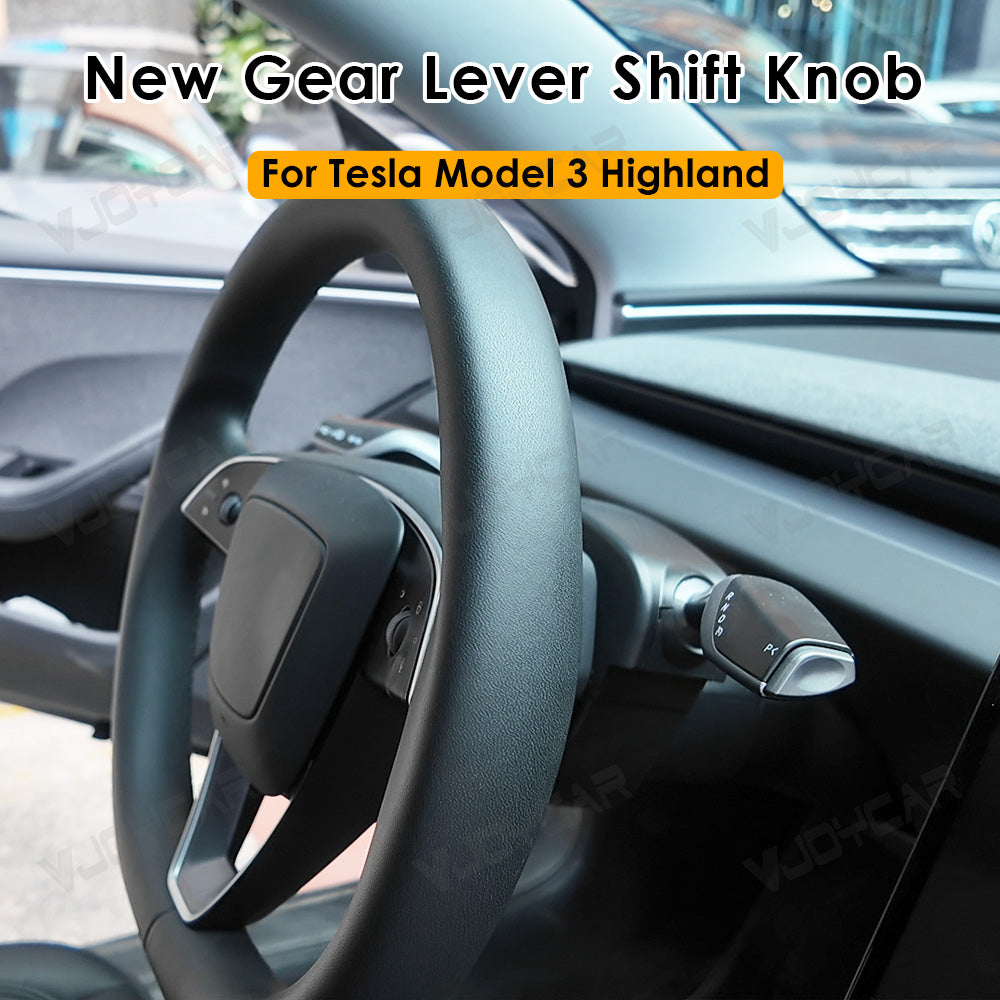 Kits de palanca de cambios con botón físico para el modelo XS 3 Highland de Tesla
