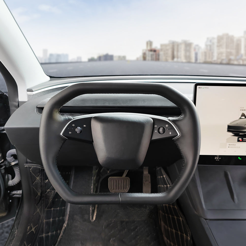 New for Tesla Cybertruck Hexagon Floating Steering Wheel