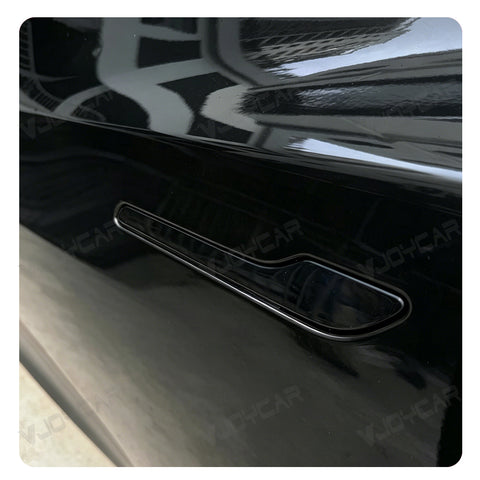 New Upgrade for Tesla Auto Door Handle Wireless Install Multi-contact Pop Up Colorful LED Panel