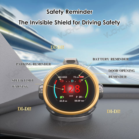 New Smart Dashboard Display HUD Gauge Robot Design Digital Speedometer Gesture Recognition for Tesla Model 3 / 3 Highland / Y / Y Juniper
