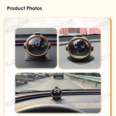 New Smart Dashboard Display HUD Gauge Robot Design Digital Speedometer Gesture Recognition for Tesla Model 3 / 3 Highland / Y / Y Juniper
