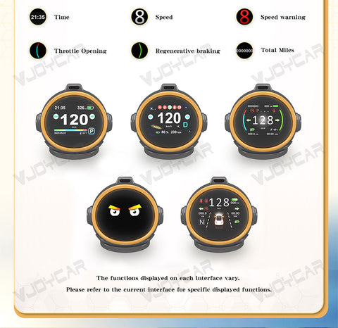 New Smart Dashboard Display HUD Gauge Robot Design Digital Speedometer Gesture Recognition for Tesla Model 3 / 3 Highland / Y / Y Juniper