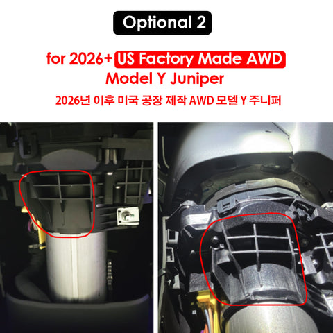 Tesla Model XS 3 Highland용 물리적 버튼 핸들 기어 레버 시프터 키트