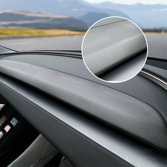 Performance Style Real Carbon Fiber Dash Panel Centre Console for Tesla