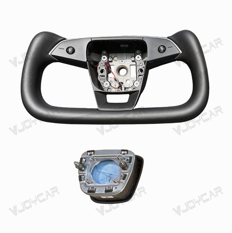 New Pre-installed Universal Yoke Steering Wheel for Tesla Model 3 / Y / 3 Highland / Y Juniper 17+ All Years Vehicle