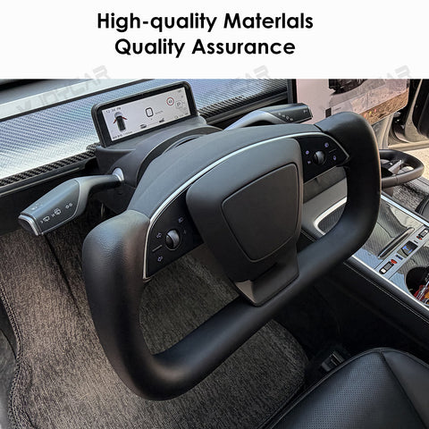 New Pre-installed Universal Yoke Steering Wheel for Tesla Model 3 / Y / 3 Highland / Y Juniper 17+ All Years Vehicle