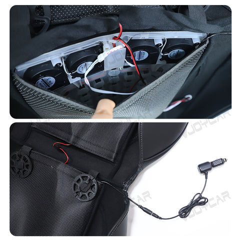 for Tesla Old Model 3 Model Y Seat Upgrade Cushion with Built in Ventilation Fan Auto On/Off