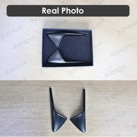 Side Cameras Real Dry Carton Fiber Protection Cover