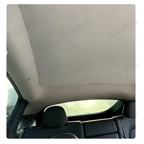 for Tesla Model 3 Highland Y Juniper YL Suede Electrostatic Adsorption Sunshade Roof Easy Installation