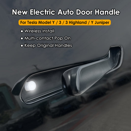 New Multi-contact Pop Up Tesla Wireless Auto Door Handle for Tesla Model Y Juniper Model 3 Highland Keep Original Handles