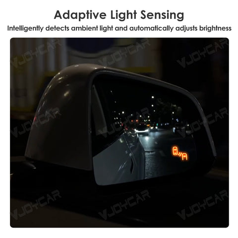 for Tesla Rearview Mirror Smart Blind Spot Detection Sensor Smart Safety Driving