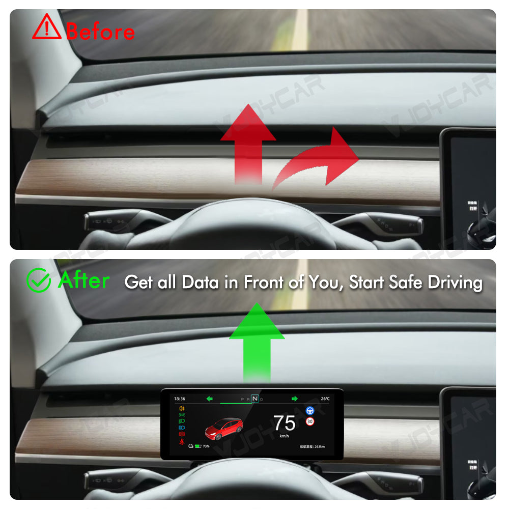 China Factory Offer 6.25 Inch Dashboard Screen for Tesla Model 3 Model Y Accept OEM ODM