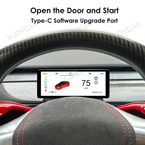 China Factory Offer 6.25 Inch Dashboard Screen for Tesla Model 3 Model Y Accept OEM ODM