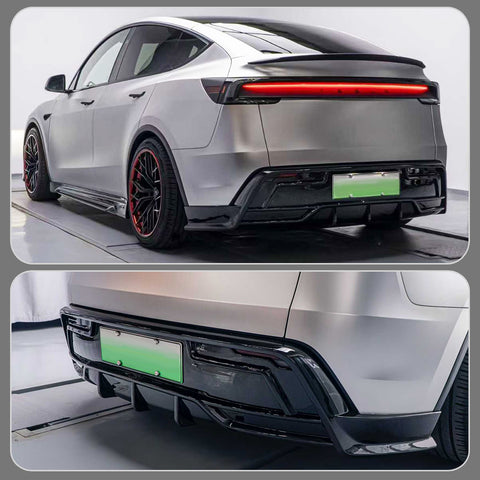 for Tesla Model Y 2025+ Juniper Body Part Kit Front Blade Side Skirts Rear Diffuser ABS Appearance