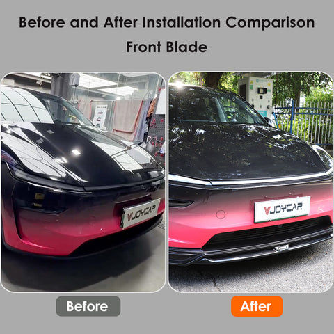 for Tesla Model Y 2025+ Juniper Body Part Kit Front Blade Side Skirts Rear Diffuser ABS Appearance