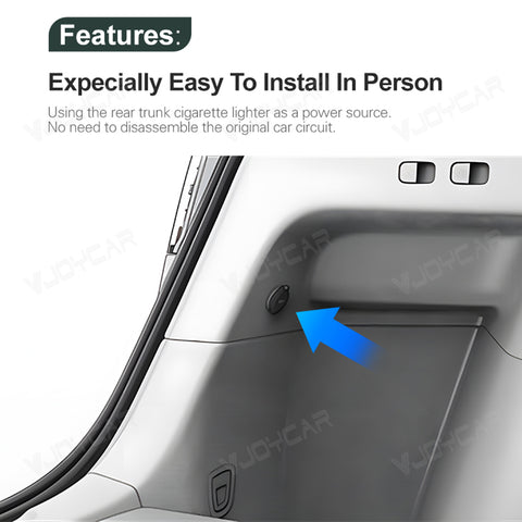 for Tesla Model Y 15L Trunk Fridge Car Refrigerator Camping Traveling Life Portable Freezer Cooling Drinks Food