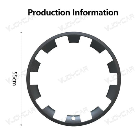 for Tesla Model Y Juniper 2025+ 20'' Helix 2.0 Wheels Rim Protector Hubcaps Cover Aluminum Alloy Wheel Rim Protectors