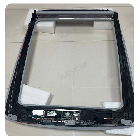 for Tesla Model Y Model Y Juniper Auto Electric Starry Sunshade Roof LED Ambient Light Voice Control