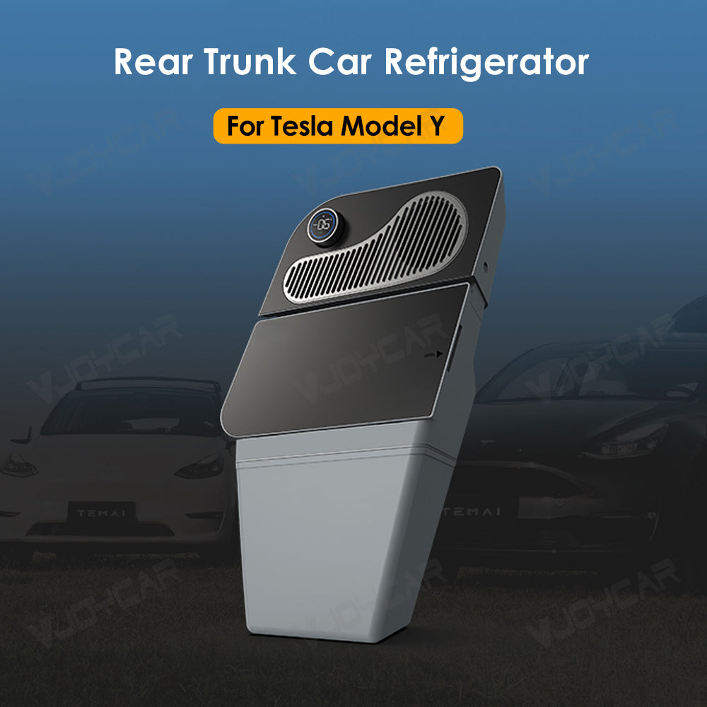 for Tesla Model Y 16L Trunk Fridge Car Refrigerator Camping 2024 Latest 3rd Generation