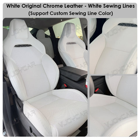 New Custom Tesla Sports Seats Retrofit Ventilated Cushion for Tesla Model 3 Model Y 3 Highland Seat Replacement
