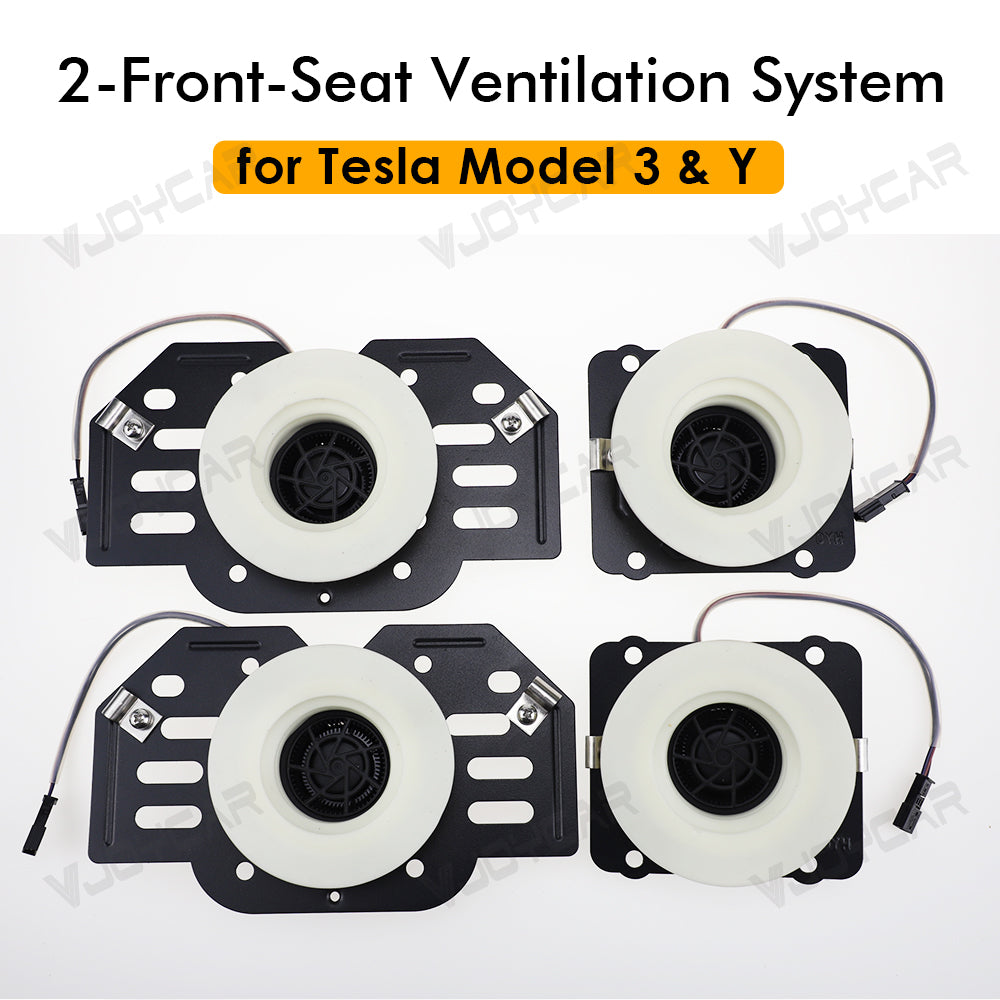 VJOYCAR New Seat Ventilation System for Tesla Model Y 3 Cooling Heating Seat Fan Wind Adjustment