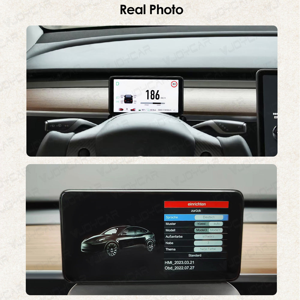 Panel de instrumentos con pantalla grande de 6,2'' y HUD para Tesla Model 3 Model Y