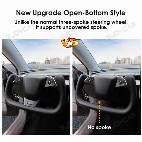 Yoke2.0 New Gen2 355mm Tesla Floating Yoke Handle Heating Cable for New Model Y Juniper and Model 3 Highland