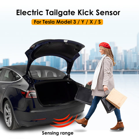 Foot Kick Sensor Electric Tailgate Trunk Opener Feet to Auto Open Trunk For Tesla Model 3 Y X S All Range