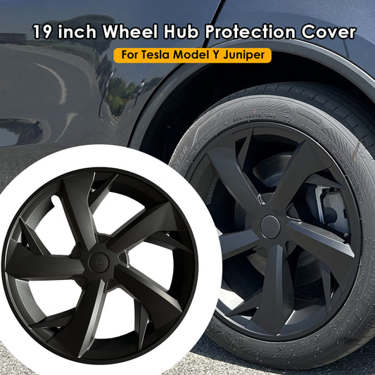 for New Tesla ModelY Juniper 2025+ Wheel Covers Hubcaps 19 Inch Rim Protectors Caps Sport Style 4PCS