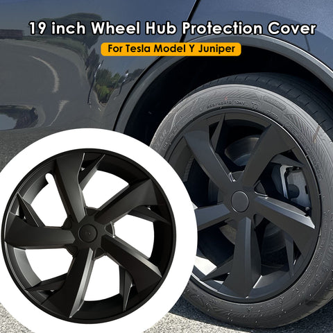for New Tesla ModelY Juniper 2025+ Wheel Covers Hubcaps 19 Inch Rim Protectors Caps Sport Style 4PCS