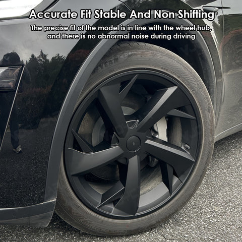 for New Tesla ModelY Juniper 2025+ Wheel Covers Hubcaps 19 Inch Rim Protectors Caps Sport Style 4PCS