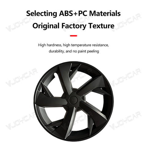 for New Tesla ModelY Juniper 2025+ Wheel Covers Hubcaps 19 Inch Rim Protectors Caps Sport Style 4PCS