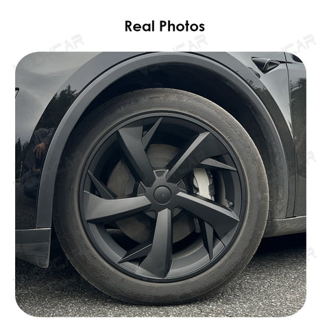 for New Tesla ModelY Juniper 2025+ Wheel Covers Hubcaps 19 Inch Rim Protectors Caps Sport Style 4PCS