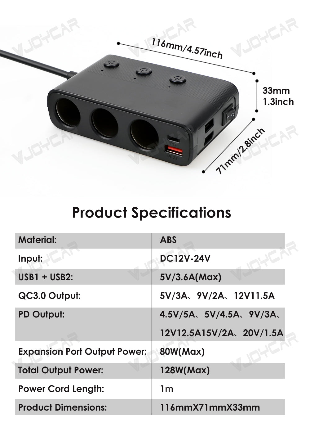tesla model y cigarette lighter For Tesla Model 3 Model Y New 1 to 3 Car Charger Splitter Cigarette Li – VJOYCAR tesla model y cigarette lighter For Tesla Model 3 Model Y New 1 to 3 Car Charger Splitter Cigarette Li – VJOYCAR