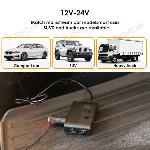For Tesla Model 3 Model Y New 1 to 3 Car Charger Splitter Cigarette Lighter Adapter Car Cigarette Lighter Socket Splitter with Switch