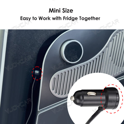 For Tesla Model 3 Model Y New 1 to 3 Car Charger Splitter Cigarette Lighter Adapter Car Cigarette Lighter Socket Splitter with Switch