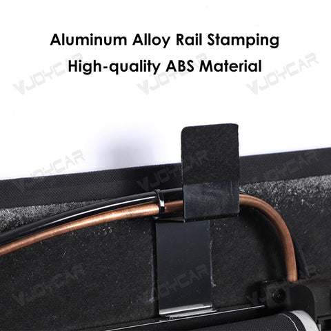 for Tesla Cybertruck Smart Electric Sunshade Roof Auto Electric Button Control Voice Control Rainbow LED Ambient Lights