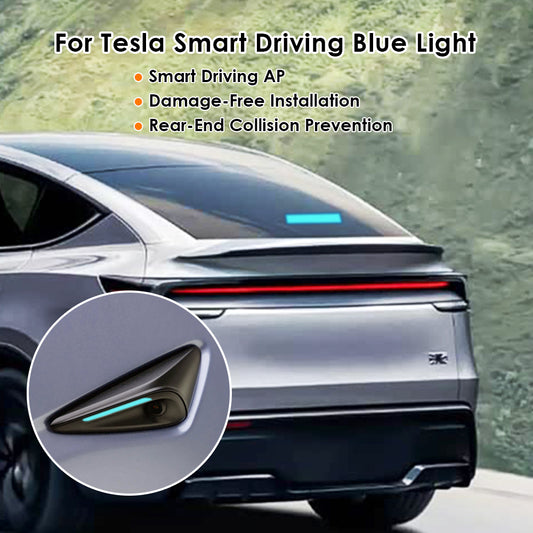 for Tesla Model 3 Highland Model Y Juniper Smart Blue Light Full Self-Driving FSD Enhanced Autopilot Driving AP Back Windshield Light Two Side Camera Indicator Lights