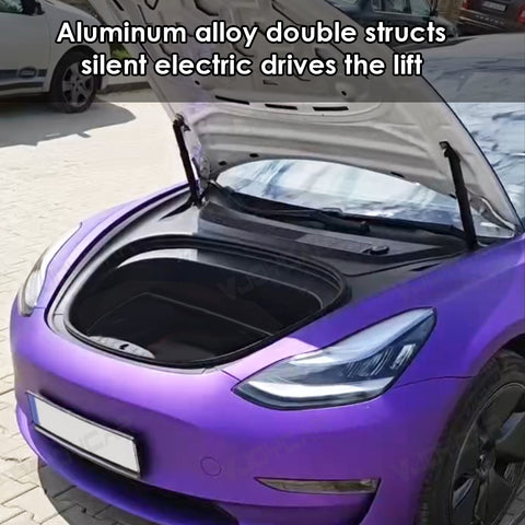 Power Frunk Auto Electric Frunk Front Gate For Tesla Model Y 3 X S 3-Highland Automatic Soft Close Open Modified Open Lifting Closer