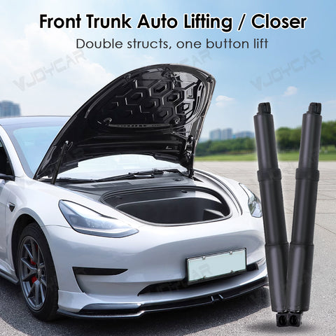 Power Frunk Auto Electric Frunk Front Gate For Tesla Model Y 3 X S 3-Highland Automatic Soft Close Open Modified Open Lifting Closer