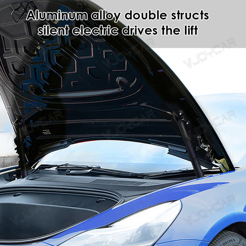 Power Frunk Auto Electric Frunk Front Gate For Tesla Model Y 3 X S 3-Highland Automatic Soft Close Open Modified Open Lifting Closer